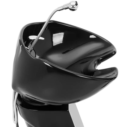Physa Free-standing tilting hairdressing washer, 35 - 40 degrees - black – image 3