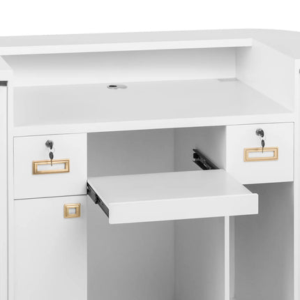 Physa Reception desk for the hotel office lounge with LED lighting – image 3