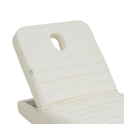 Physa Heated SPA beauty chair with 3 motors 200 kg SAVONA - white and gold – image 4