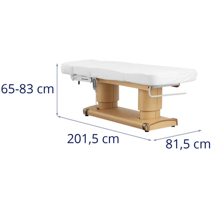 Physa SPA AVIGNON tattoo massage table bed - white – image 7