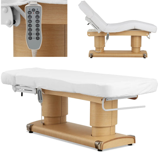 Physa SPA AVIGNON tattoo massage table bed - white