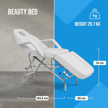 Physa SPA MATERA cosmetic chair for tattoo massage - white – image 10