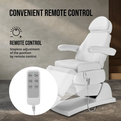 Physa Beauty chair for spa massage tattoo, electric, 3 motors 200 W LATINA - white – image 8