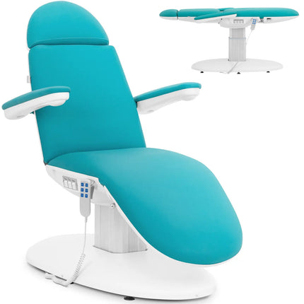 Physa TIVOLI electric cosmetic chair for tattoo massage - blue