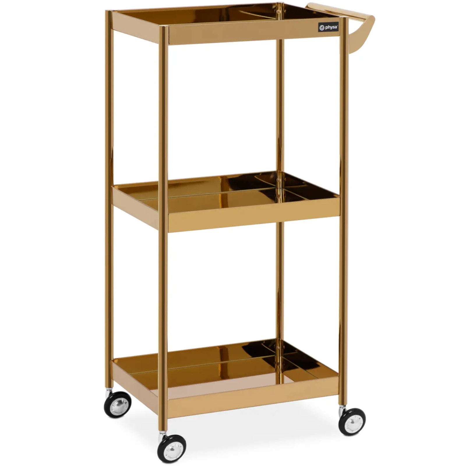 Physa Hairdressing beauty assistant 3 shelves - gold – image 2