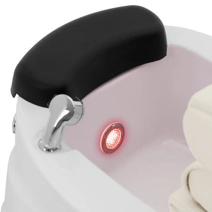 Physa Podiatry pedicure chair with shower tray massage function - cream – image 5