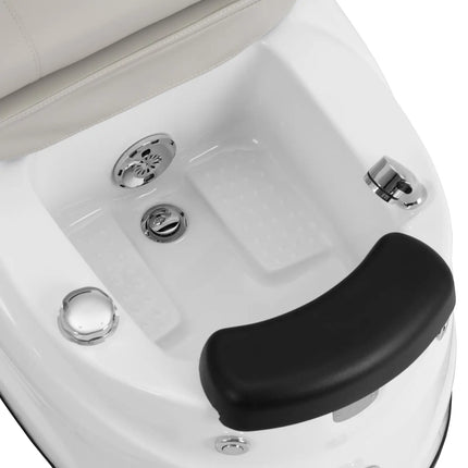 Physa Podiatry pedicure chair with shower tray massage function - beige – image 4