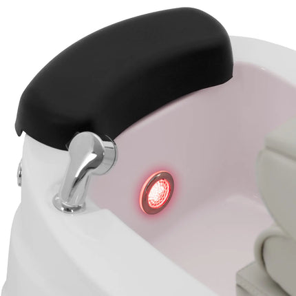 Physa Podiatry pedicure chair with shower tray massage function - beige – image 5