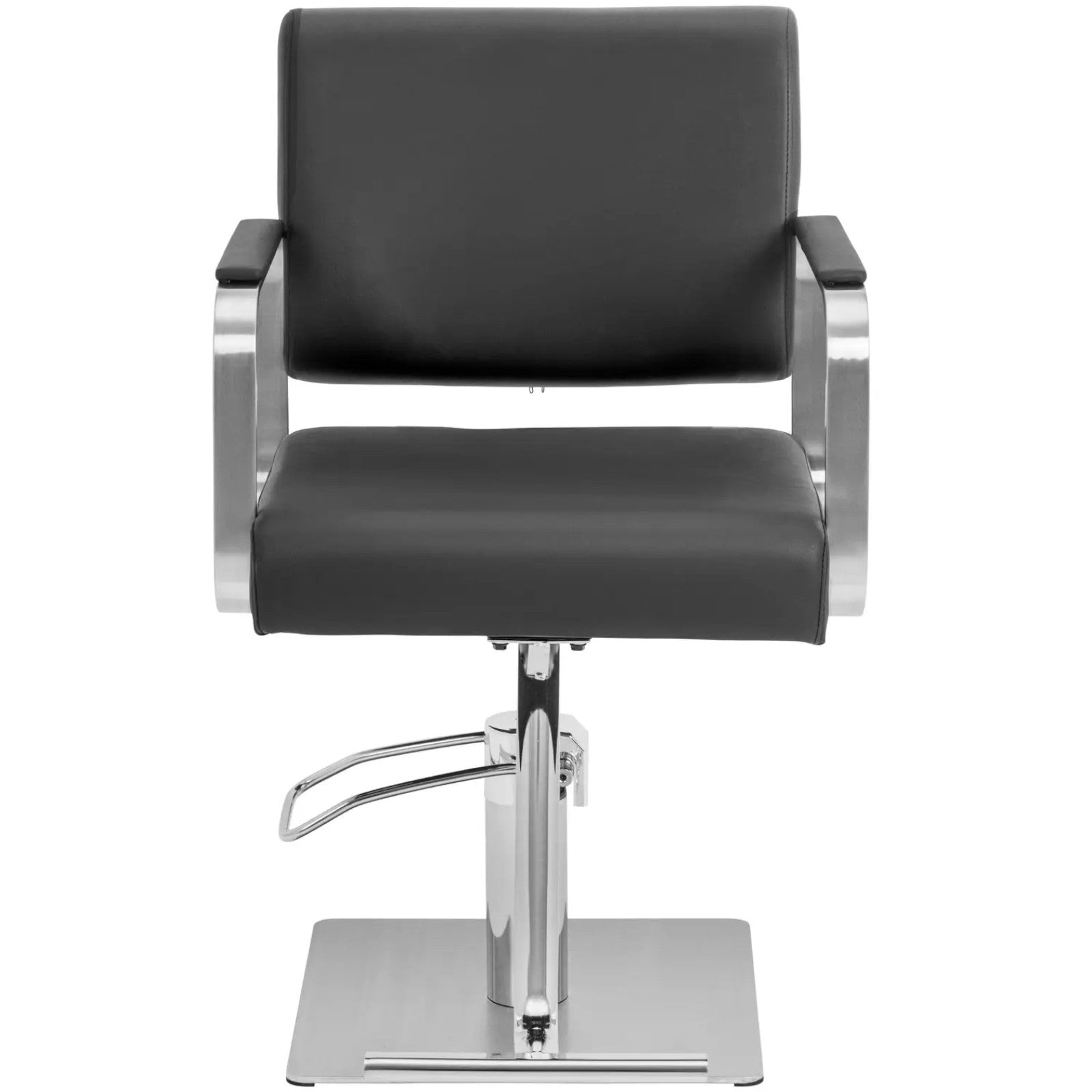 Physa Physa OTLEY cosmetic barber chair with footrest - black and silver – image 6
