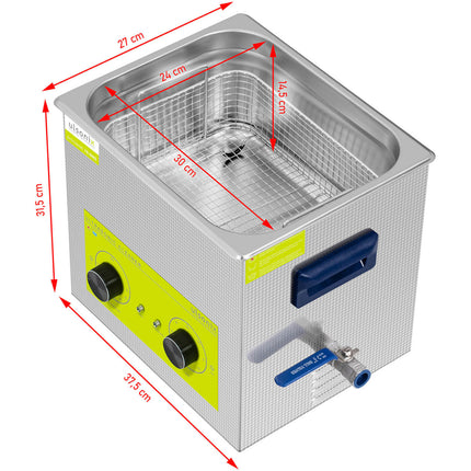 Ulsonix Washing bath ultrasonic purifier 10 l 240 W – image 6