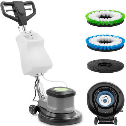 Ulsonix Electric scrubber dryer floor cleaning machine 17'' 5 l 175 rpm