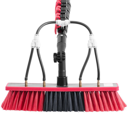 Ulsonix Brush water wash telescopic with hose for washing windows solar panels long 7.2m – image 4