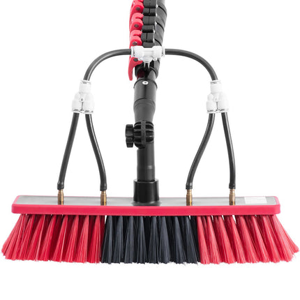 Ulsonix Brush water telescopic wash with hose for washing windows solar panels length 9m – image 4