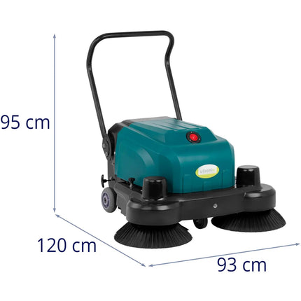 Ulsonix Battery sweeper with vacuum cleaner 52 cm 4800 m2/h 120 W – image 5