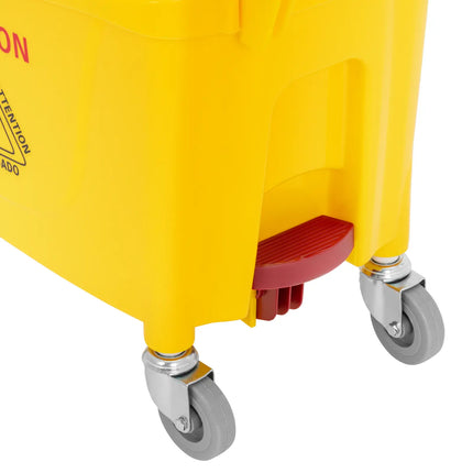 Ulsonix Floor cleaning cleaning trolley with wringer, 24 liters – image 10