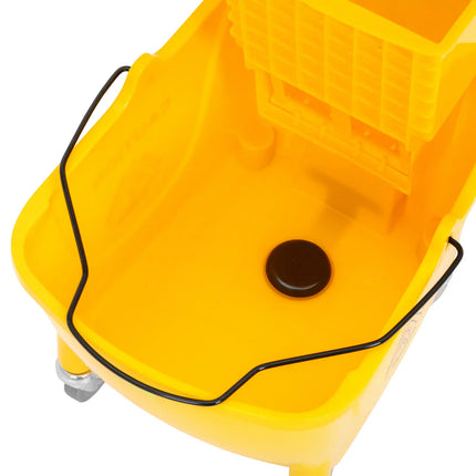 Ulsonix Floor cleaning cleaning trolley with wringer, 24 liters – image 11