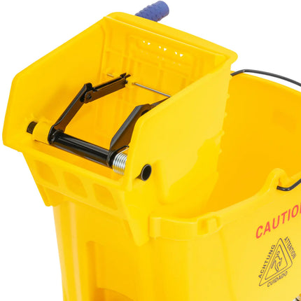Ulsonix Floor cleaning cleaning trolley with wringer, 24 liters – image 12
