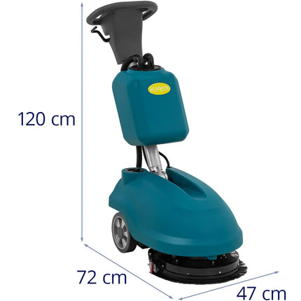 Ulsonix Battery-powered scrubber for cleaning floors 35 cm 7 l 200 rpm – image 16