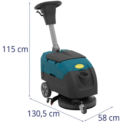 Ulsonix Cordless floor scrubber 35 cm 14'' 11.6 l 140 rpm – image 27