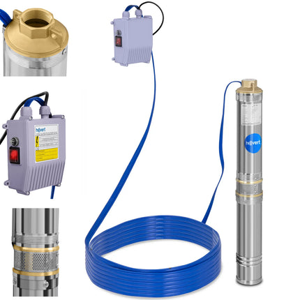 Hillvert Deep-water pump for depth well 6000 L/h up to 43 m