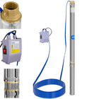 Hillvert Deep-water pump for depth well 3800 L/h up to 85 m