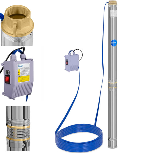 Hillvert Deep-water pump for depth well 10800 L/h up to 96 m