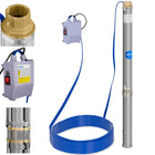 Hillvert Submersible pump for deep well 3800 L/hour. up to 60 m
