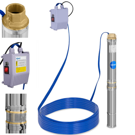 Hillvert Deep water pump for depth well 3800 L/h up to 28 m