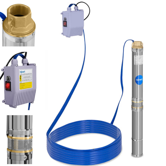 Hillvert Deep water pump for depth well 3800 L/h up to 28 m