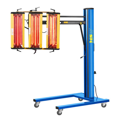 MSW Infrared heat radiator for drying paint on a 3300W tripod – image 6