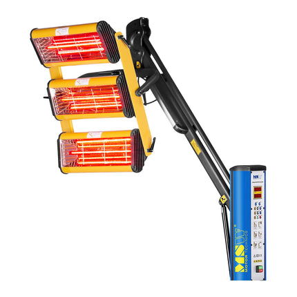 Infrared heat radiator for drying paint on stand 3300W IR-DRYER3000.1