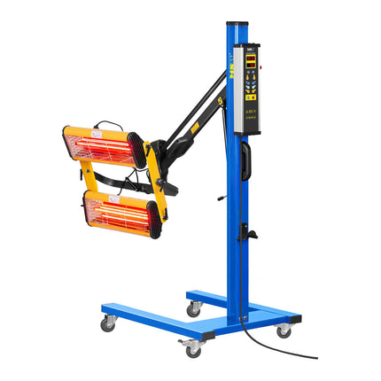 Infrared heat radiator paint drying paint on a stand 2200W IR-DRYER2000.1