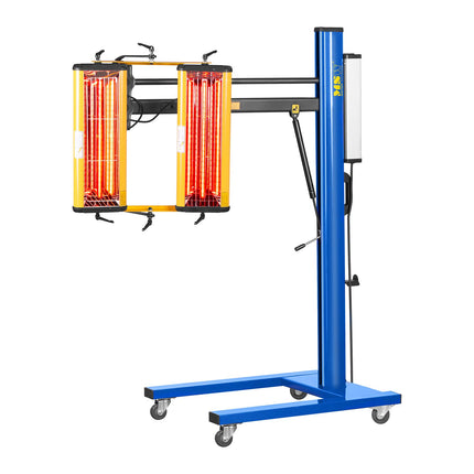 Infrared heat radiator paint drying paint on a stand 2200W IR-DRYER2000.1