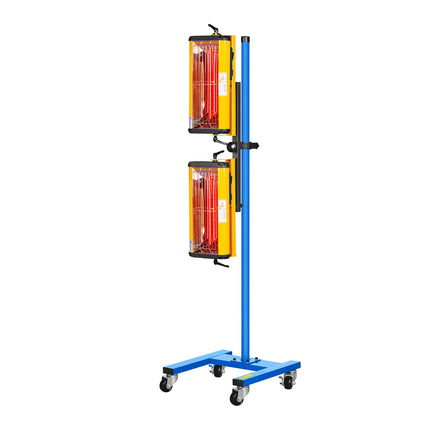 Infrared heat radiator paint drying paint on stand 2200W IR-DRYER2000.2