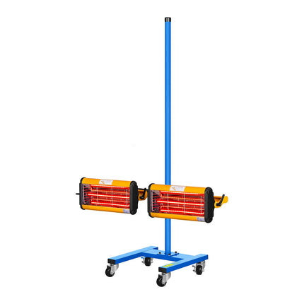 Infrared heat radiator paint drying paint on stand 2200W IR-DRYER2000.2
