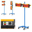 Infrared heat radiator paint drying paint on stand 2200W IR-DRYER2000.2