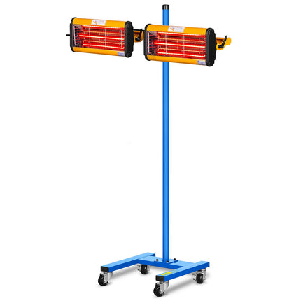 Infrared heat radiator paint drying paint on stand 2200W IR-DRYER2000.2