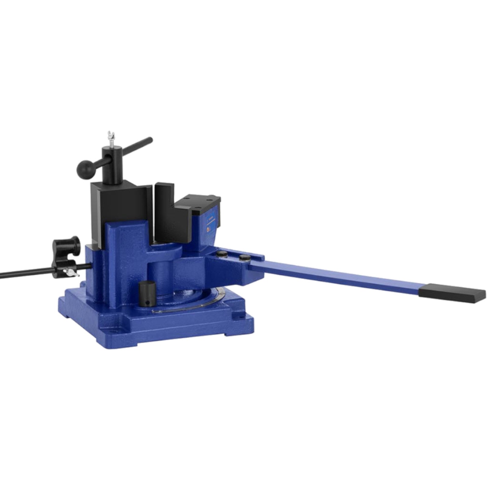 MSW Manual sheet metal bending machine with protractor, width 100 mm, angle up to 120 degrees STEEL – image 3