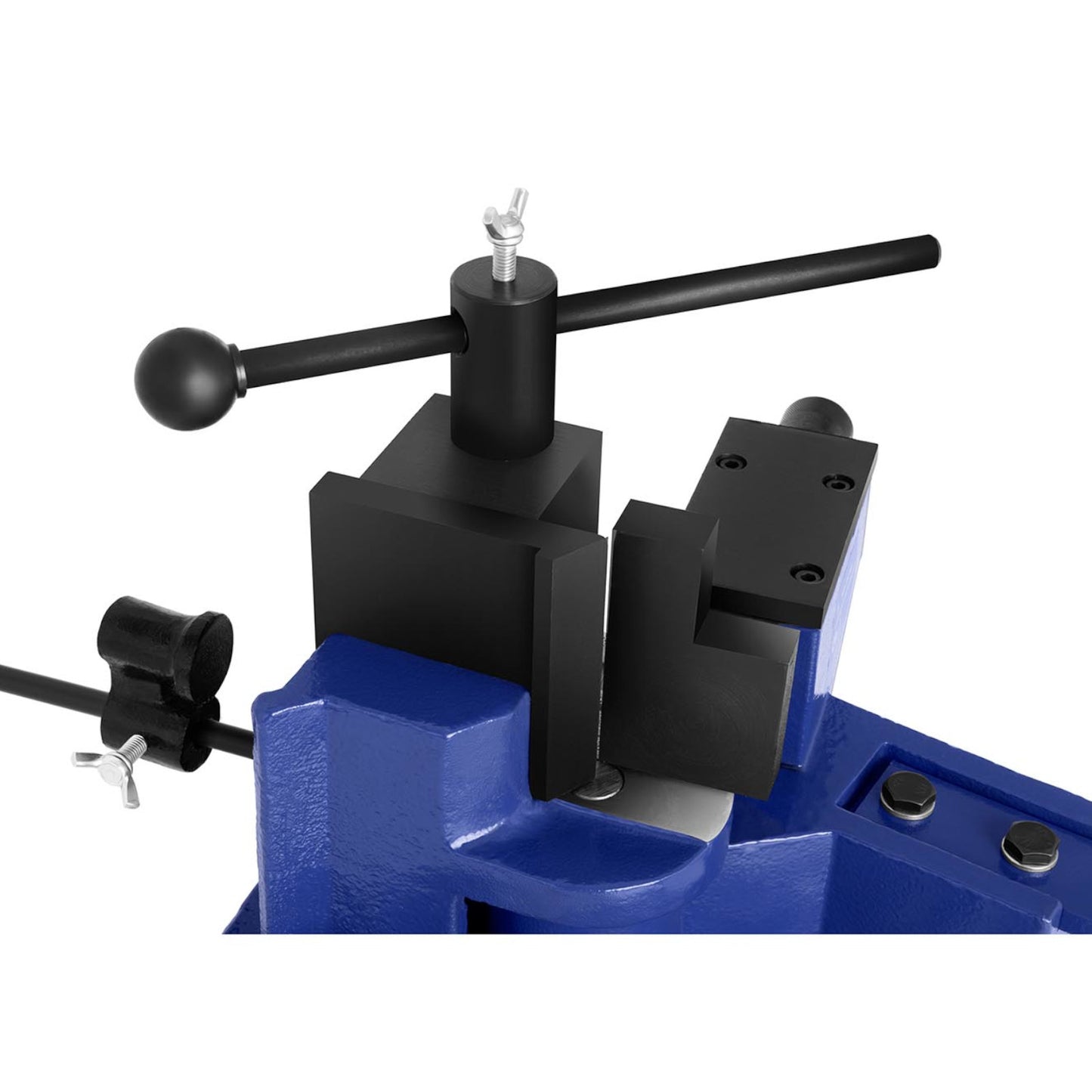 MSW Manual sheet metal bending machine with protractor, width 100 mm, angle up to 120 degrees STEEL – image 4