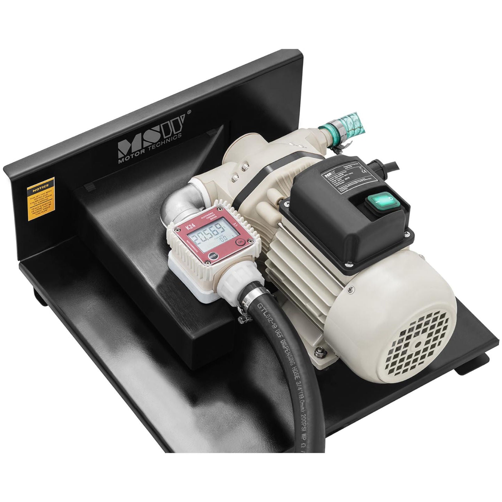 MSW Urea pump for harmful liquids with hose meter 35-45l/min 550 W 230 V – image 3