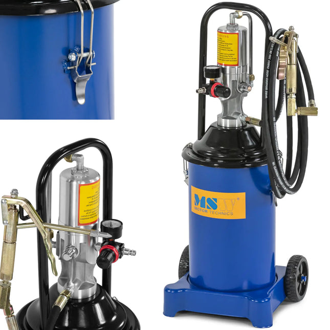 MSW Air-jet greaser for machines 50:1 12L Set