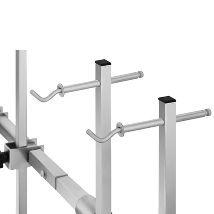 MSW Stand, rotating paint trolley, 360 up to 90 kg, 6 arms, STANDARD – image 4
