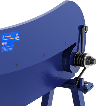 MSW Guillotine shears, manual sheet metal guillotine, 1.5 mm, width 1000 mm – image 6