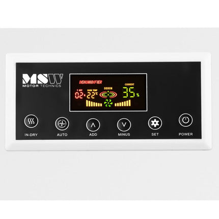 MSW Air dehumidifier, moisture absorber, industrial construction, 50 l/24 h, up to 80 m2 – image 3