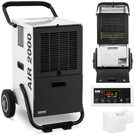 MSW Air dehumidifier, moisture absorber, industrial construction, 50 l/24 h, up to 80 m2 – image 17