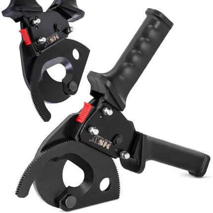 MSW Ratchet cable shears with telescopic handle 400-500 mm2