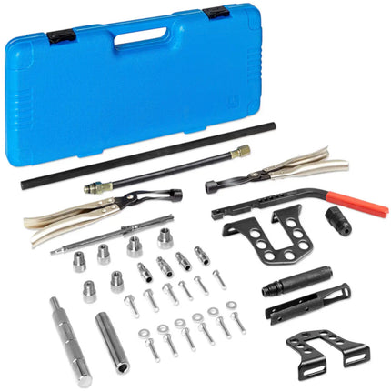 MSW Valve spring compressor for petrol diesel engines with 8/16/24 valves - set