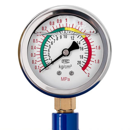 MSW Pressure tank infuser for pumping tyres with a gauge 8 bar 19.5 l – image 3