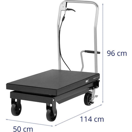 MSW Table trolley for lifting transport 815 x 500 mm 500 kg – image 9