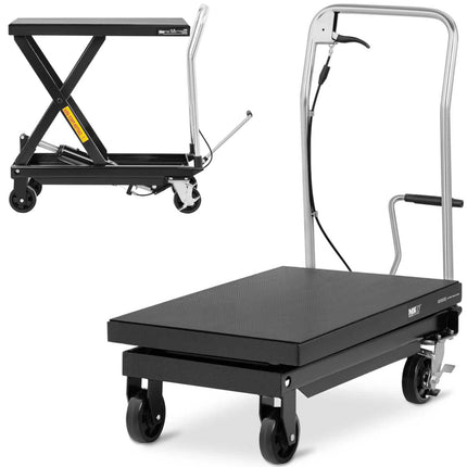 MSW Table trolley for lifting transport 815 x 500 mm 500 kg